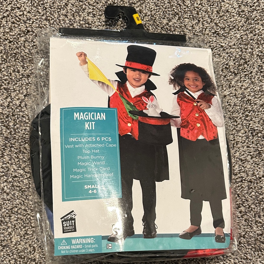 Kids Magician Costume Kit